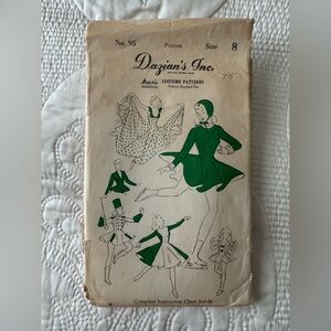 Vintage Dazian's Inc. Princess Costume Pattern - uncut